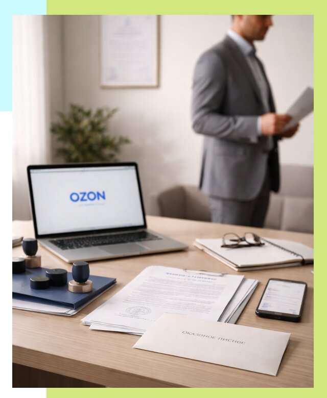Отказное письмо для Ozon в Майкопе от 3538 р. | Сертэкс